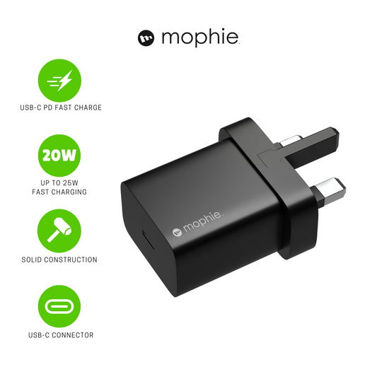MOPHIE USB-C 20W PD Wall Charger