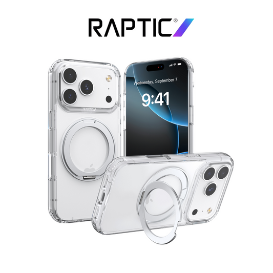 RAPTIC Air Stand Magnetic Case Compatible For iP17PROMAX