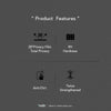 HODA Anti-Peeper Full Coverage Tempered Glass Screen Protector Compatible For iPhone 15 Plus