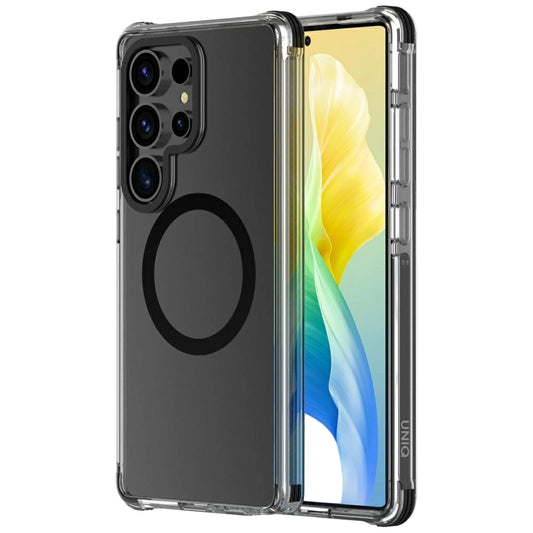 UNIQ Hybrid Combat with MagClick Magnetic Wireless Charging Compatible For Samsung S25 Ultra