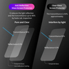 HODA Anti-Reflection Full Coverage Tempered Glass Screen Protector for Samsung Galaxy S25 Ultra