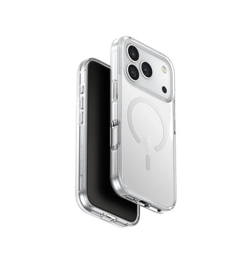 UNIQ Clario (ECO) Hybrid MagClick Charging Case Compatible For iPhone 17 Pro