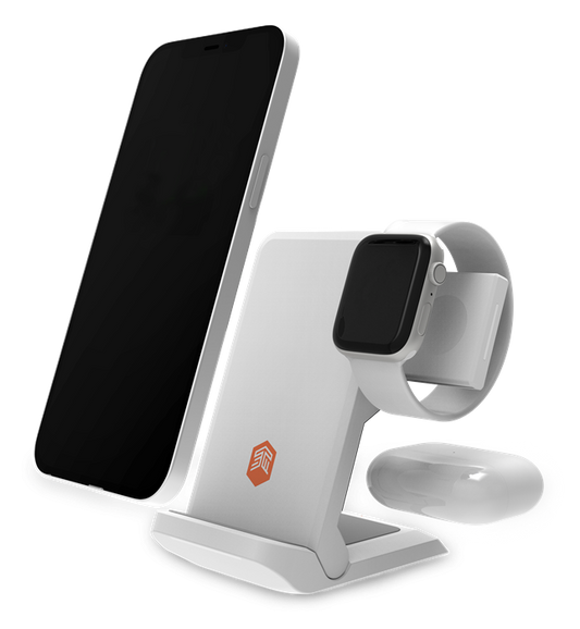 STM GOODS ChargeTree Go (Foldable Wireless Charger) - White