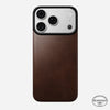 NOMAD Magnetic Leather Back Phone Case Compatible for iP18 Series