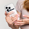 POPSOCKETS PopWallet+ MagSafe G2 - White Clear