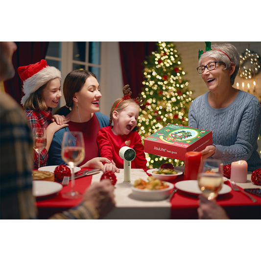 JISULIFE Handheld Fan Life10 (Christmas Gift Box)