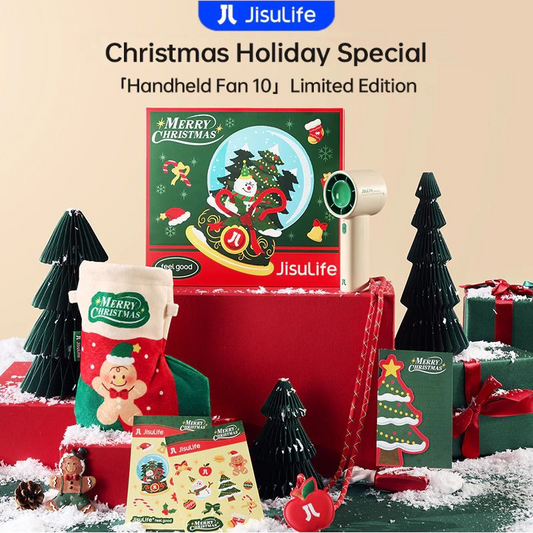 JISULIFE Handheld Fan Life10 (Christmas Gift Box)