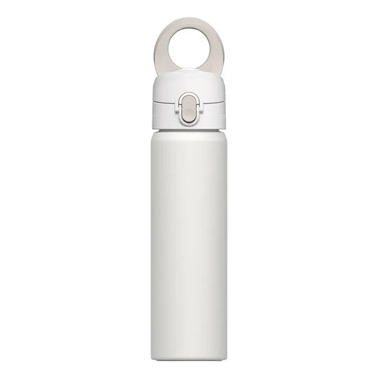 RhinoShield AquaStand Bottle with MagSafe Compatible Phone Grip (Stainless Steel)