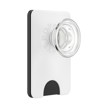POPSOCKETS PopWallet+ MagSafe G2 - White Clear
