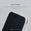 HODA 0.33mm Full Coverage Tempered Glass Screen Protector Compatible For iPhone 15 Pro Max