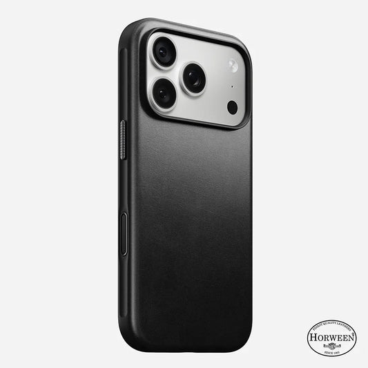 NOMAD Modern Leather Case Phone Case compatible for iPhone 18 Series
