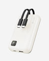 MAZER Powercharge Link 1020 Built In Dual Type C Cables 10000mah Power Bank