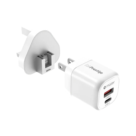 MAZER GaNPrestige Mini - Multi Devices Fast Charging Travel Charger (20W)