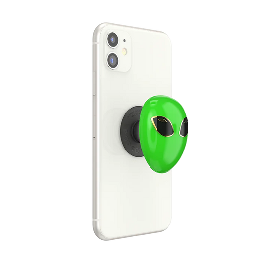 POPSOCKETS PopGrip Luxe - Puffy Enamel Alien