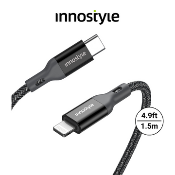 InnoStyle PowerFlex USB-C to Lightning cable