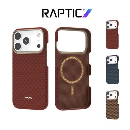 RAPTIC Aramid Fiber Skin-Origin Magsafe Case Compatible For iPhone 17 Pro Max