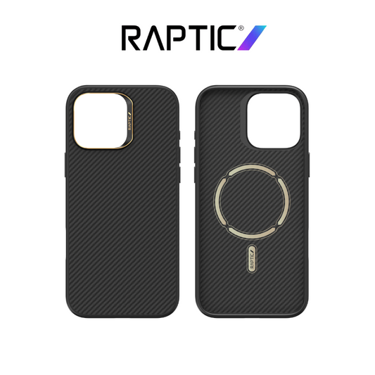 RAPTIC Shield Aramid Fibre Case with Magsafe for iPhone 16 Pro Max - 600D