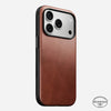 NOMAD Modern Leather Case Phone Case compatible for iP18 Series