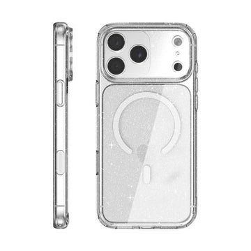 JTLEGEND Hybrid Cushion Glitter Mag Case (with Camera Control Button) for iP18 Series
