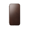 Nomad Modern Leather Folio Case (MagSafe) Compatible For iPhone 14 Pro Max